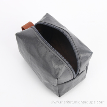 Hot Selling Kraft Gray Purse Small Bag Paper Pouch Handbag